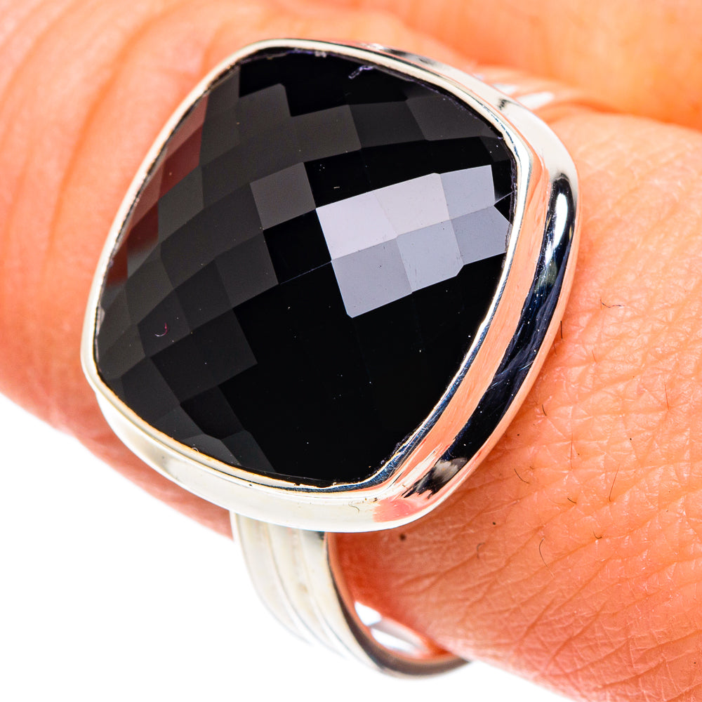 Black Onyx Rings handcrafted by Anasilvercos - RING91466