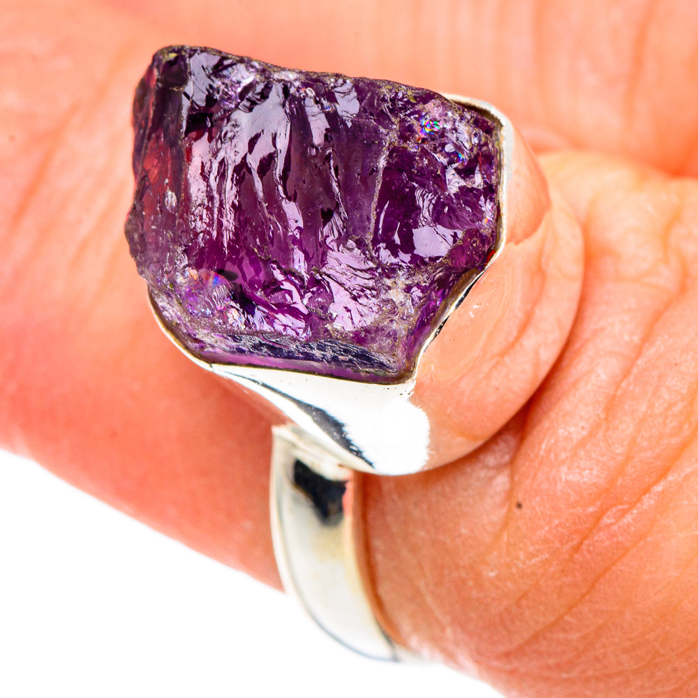 Amethyst Rings handcrafted by Anasilvercos - RING91484
