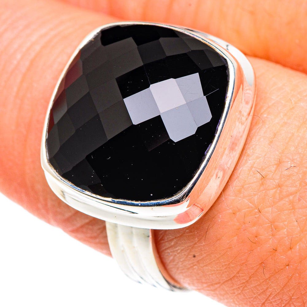 Black Onyx Rings handcrafted by Anasilvercos - RING91488