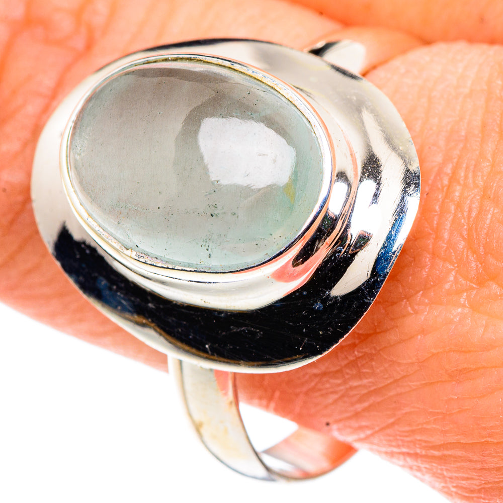 Aquamarine Rings handcrafted by Anasilvercos - RING91493