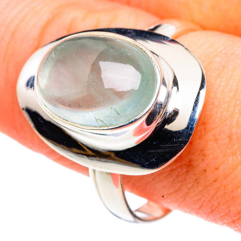 Aquamarine Rings handcrafted by Anasilvercos - RING91510