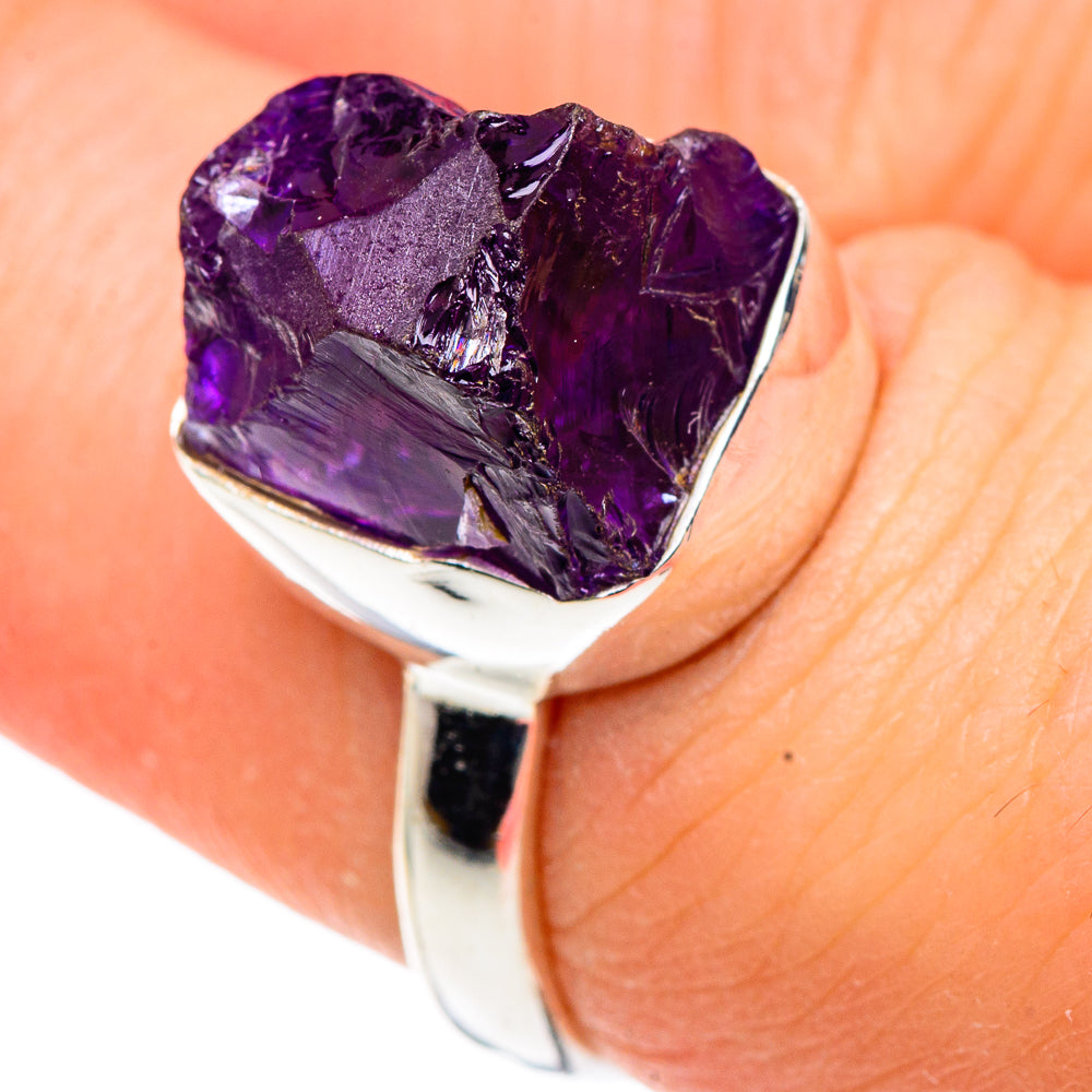 Amethyst Rings handcrafted by Anasilvercos - RING91519