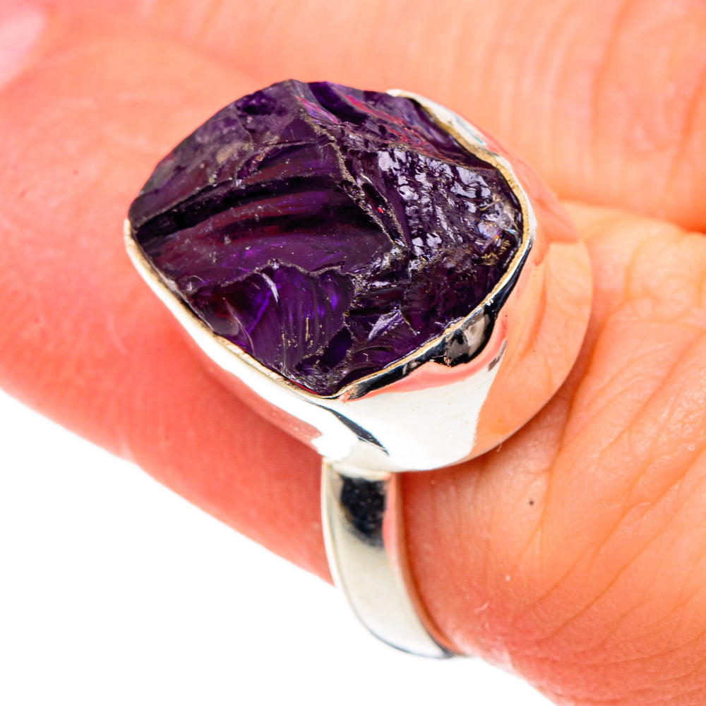 Amethyst Rings handcrafted by Anasilvercos - RING91521