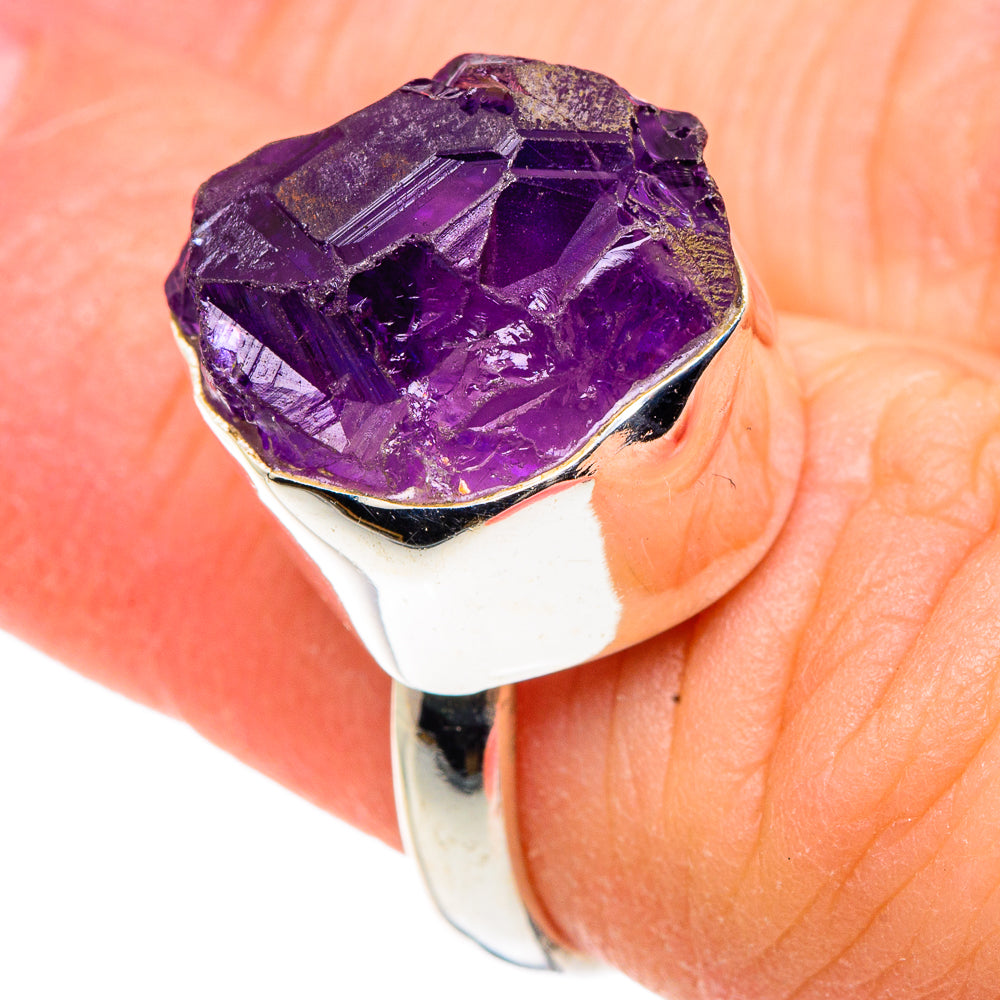 Amethyst Rings handcrafted by Anasilvercos - RING91535