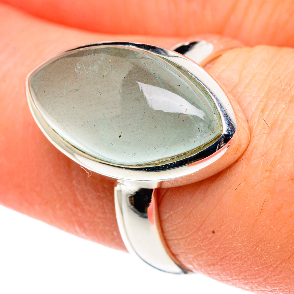 Aquamarine Rings handcrafted by Anasilvercos - RING91539