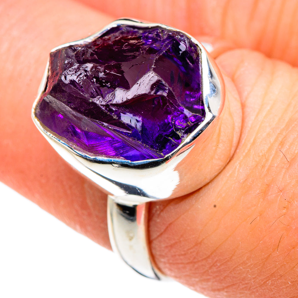 Amethyst Rings handcrafted by Anasilvercos - RING91545