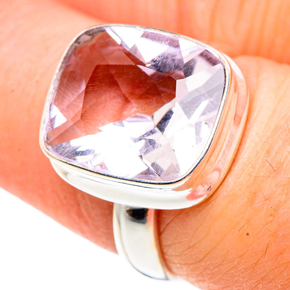 Kunzite Rings handcrafted by Anasilvercos - RING91548