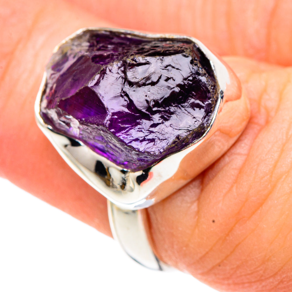 Amethyst Rings handcrafted by Anasilvercos - RING91556
