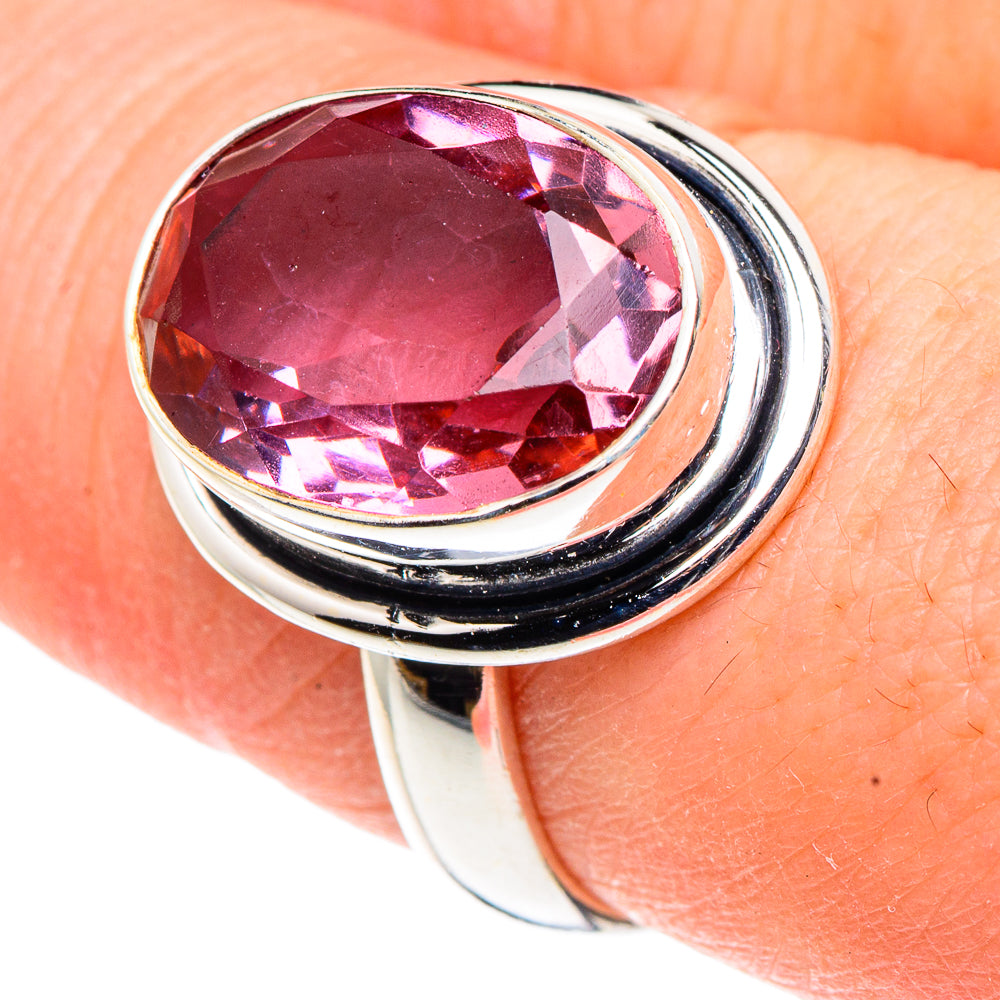 Color Change Alexandrite Rings handcrafted by Anasilvercos - RING91557
