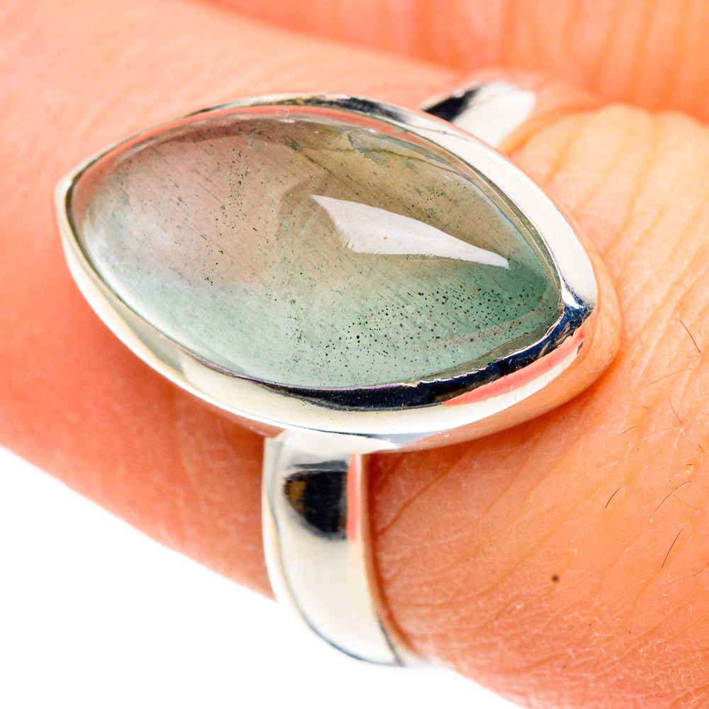 Aquamarine Rings handcrafted by Anasilvercos - RING91576