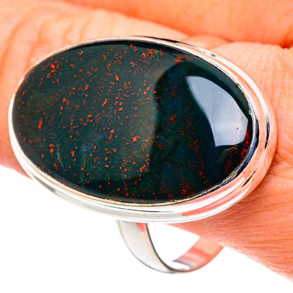 Bloodstone Rings handcrafted by Anasilvercos - RING91583