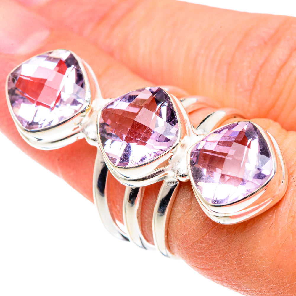 Amethyst Rings handcrafted by Anasilvercos - RING91618
