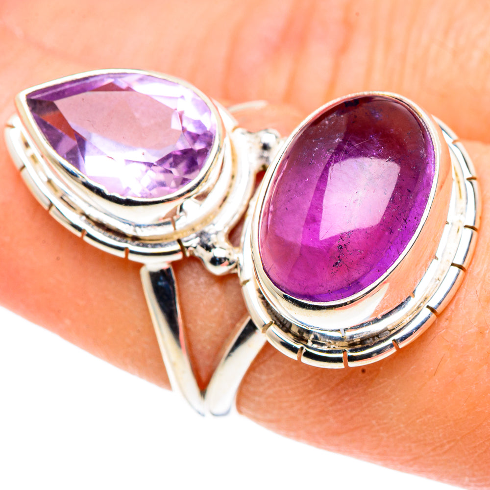 Amethyst Rings handcrafted by Anasilvercos - RING91621