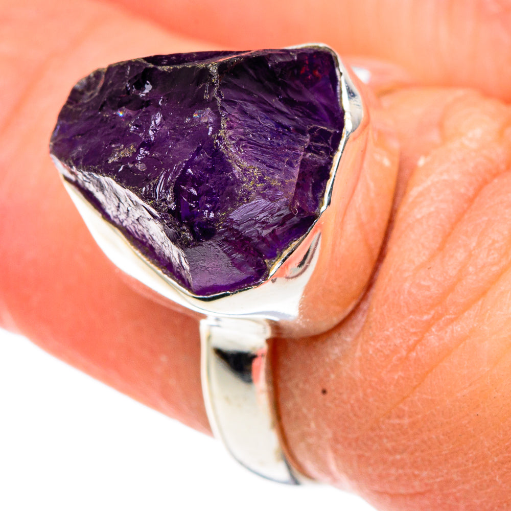 Amethyst Rings handcrafted by Anasilvercos - RING91623