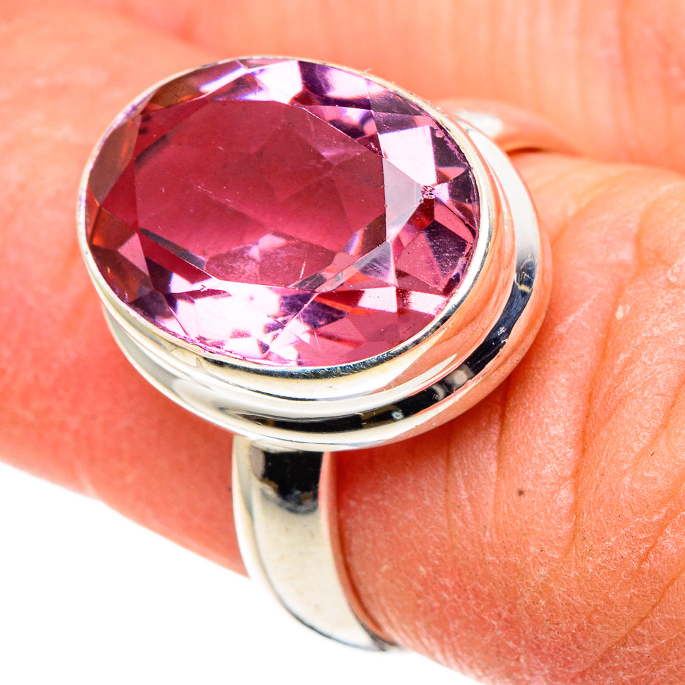 Color Change Alexandrite Rings handcrafted by Anasilvercos - RING91624