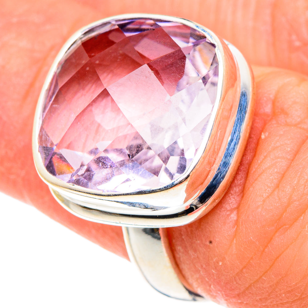 Kunzite Rings handcrafted by Anasilvercos - RING91626