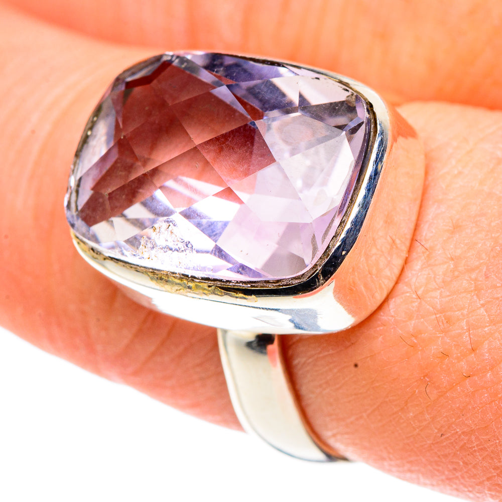 Kunzite Rings handcrafted by Anasilvercos - RING91628