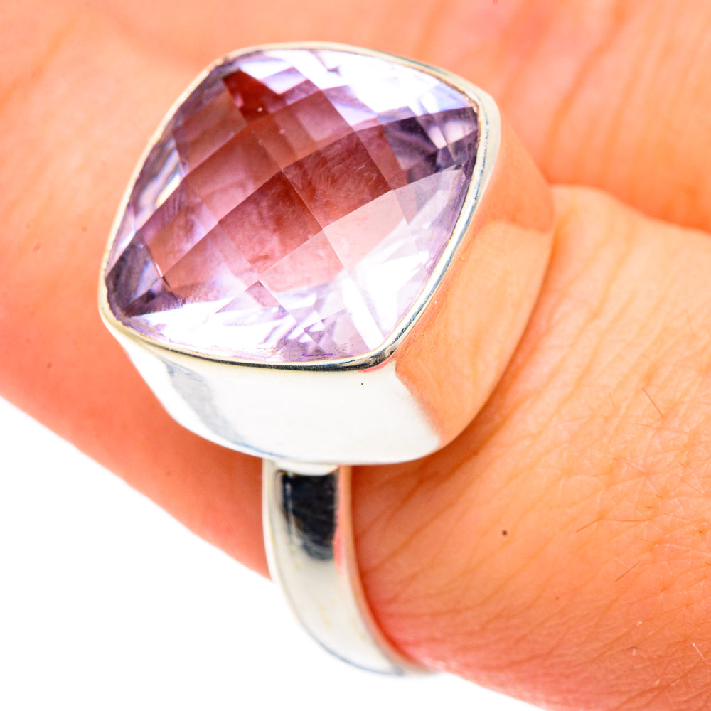 Kunzite Rings handcrafted by Anasilvercos - RING91631