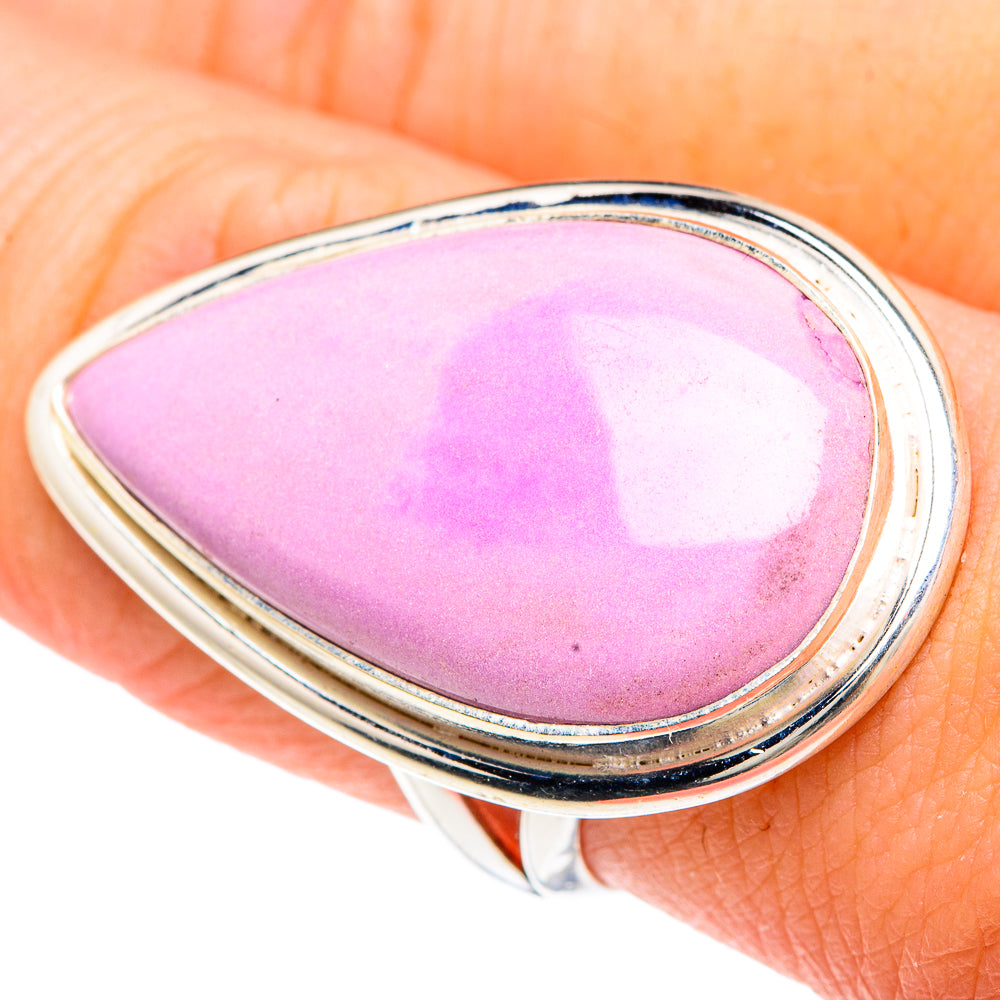 Phosphosiderite Rings handcrafted by Anasilvercos - RING91635