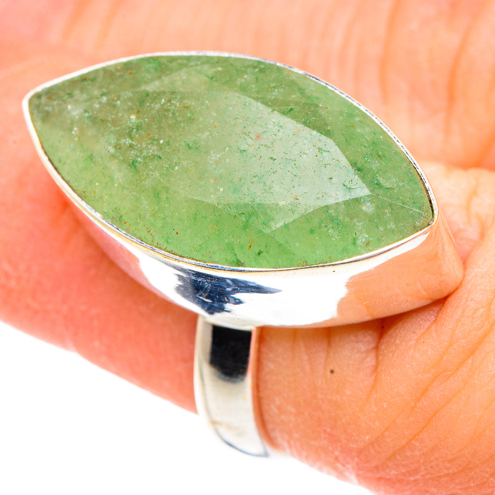 Prehnite Rings handcrafted by Anasilvercos - RING91654