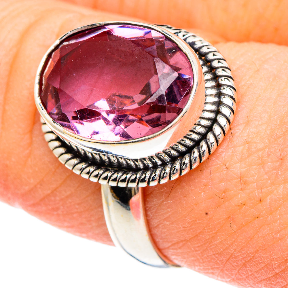 Color Change Alexandrite Rings handcrafted by Anasilvercos - RING91670