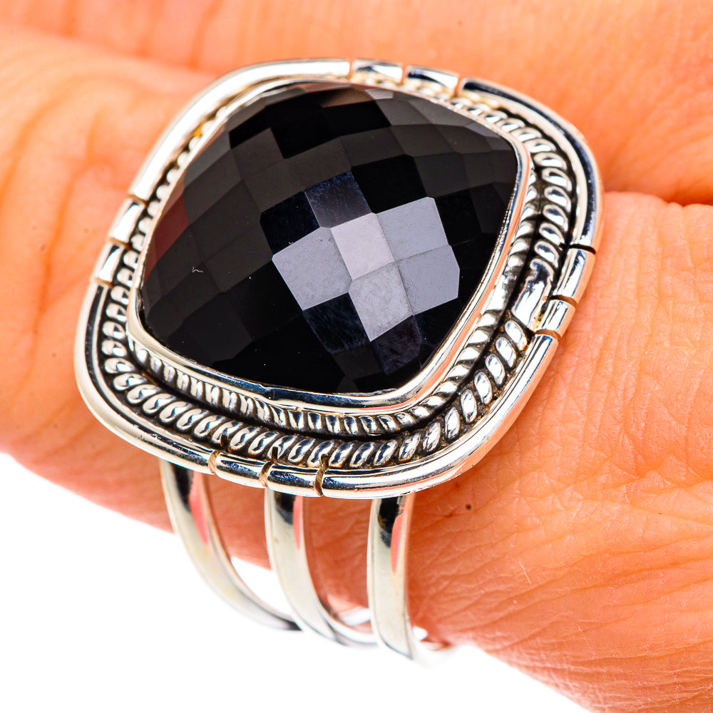 Black Onyx Rings handcrafted by Anasilvercos - RING91678