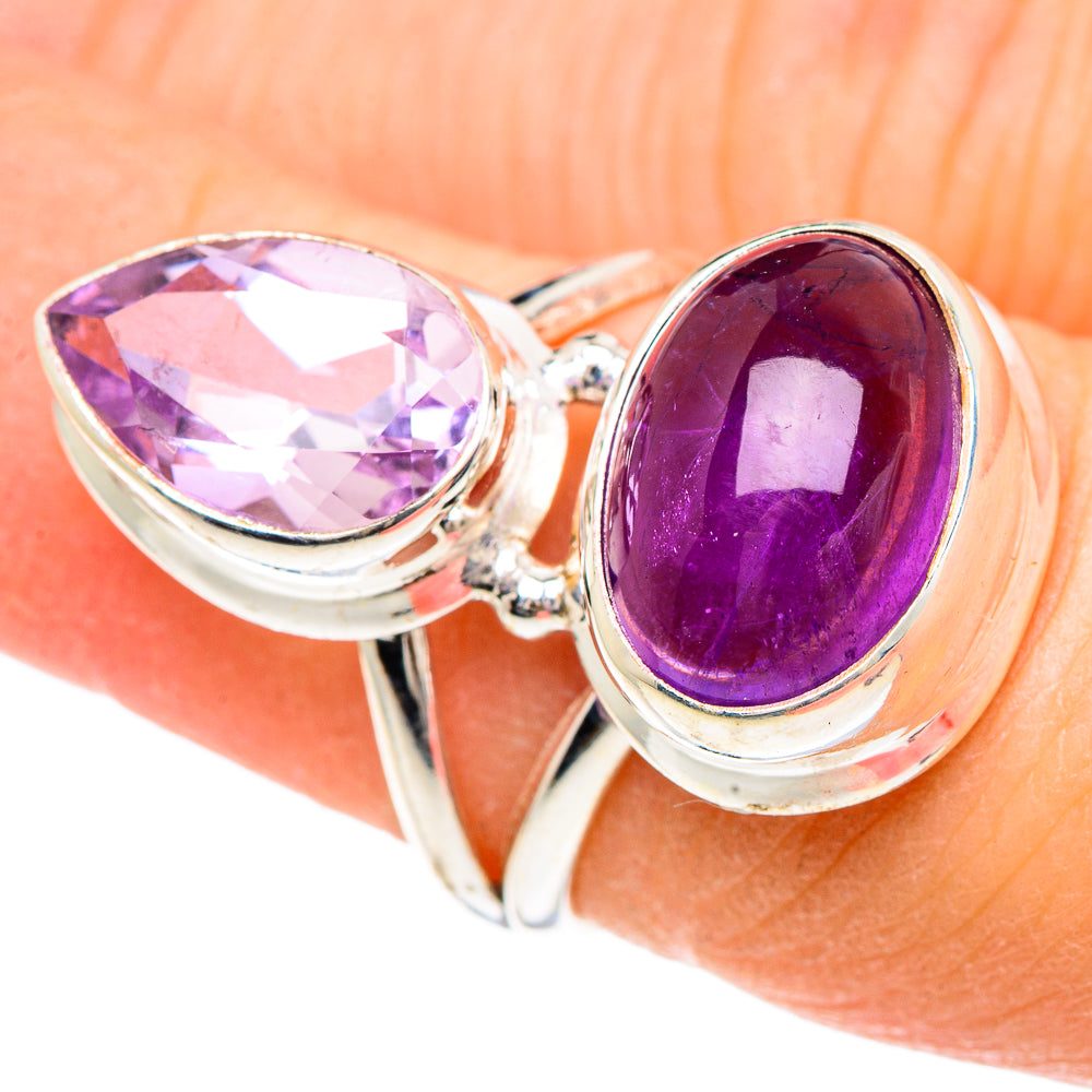 Amethyst Rings handcrafted by Anasilvercos - RING91728