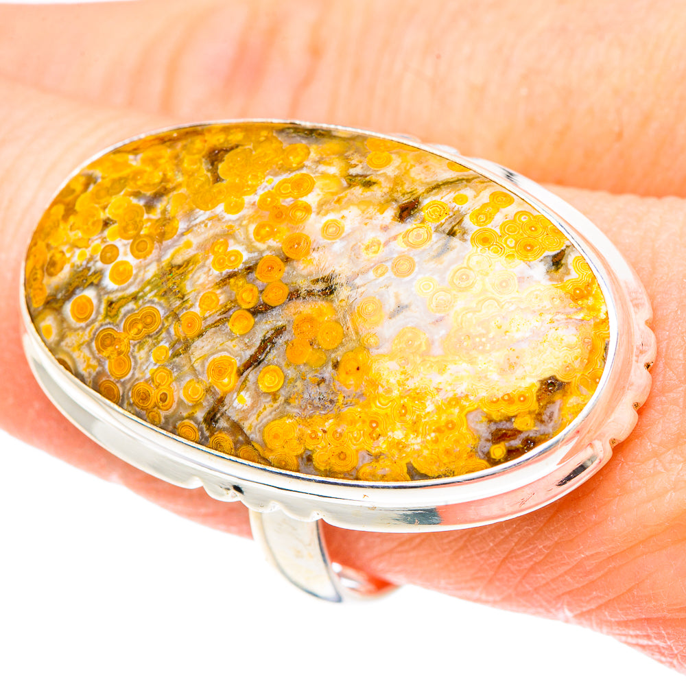 Ocean Jasper Rings handcrafted by Anasilvercos - RING91745