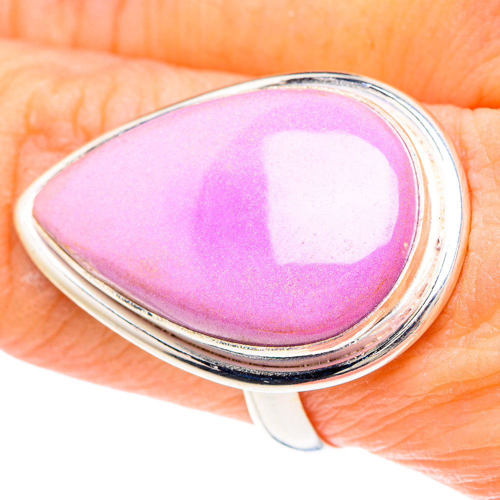 Phosphosiderite Rings handcrafted by Anasilvercos - RING91751