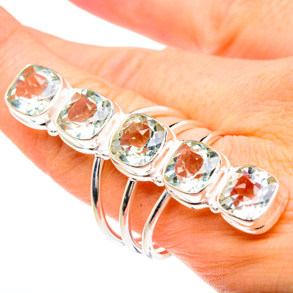 White Quartz Rings handcrafted by Anasilvercos - RING91758