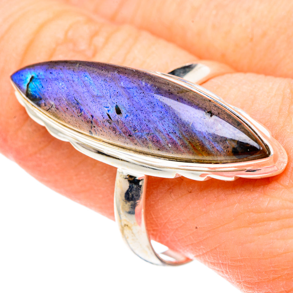 Labradorite Rings handcrafted by Anasilvercos - RING91779