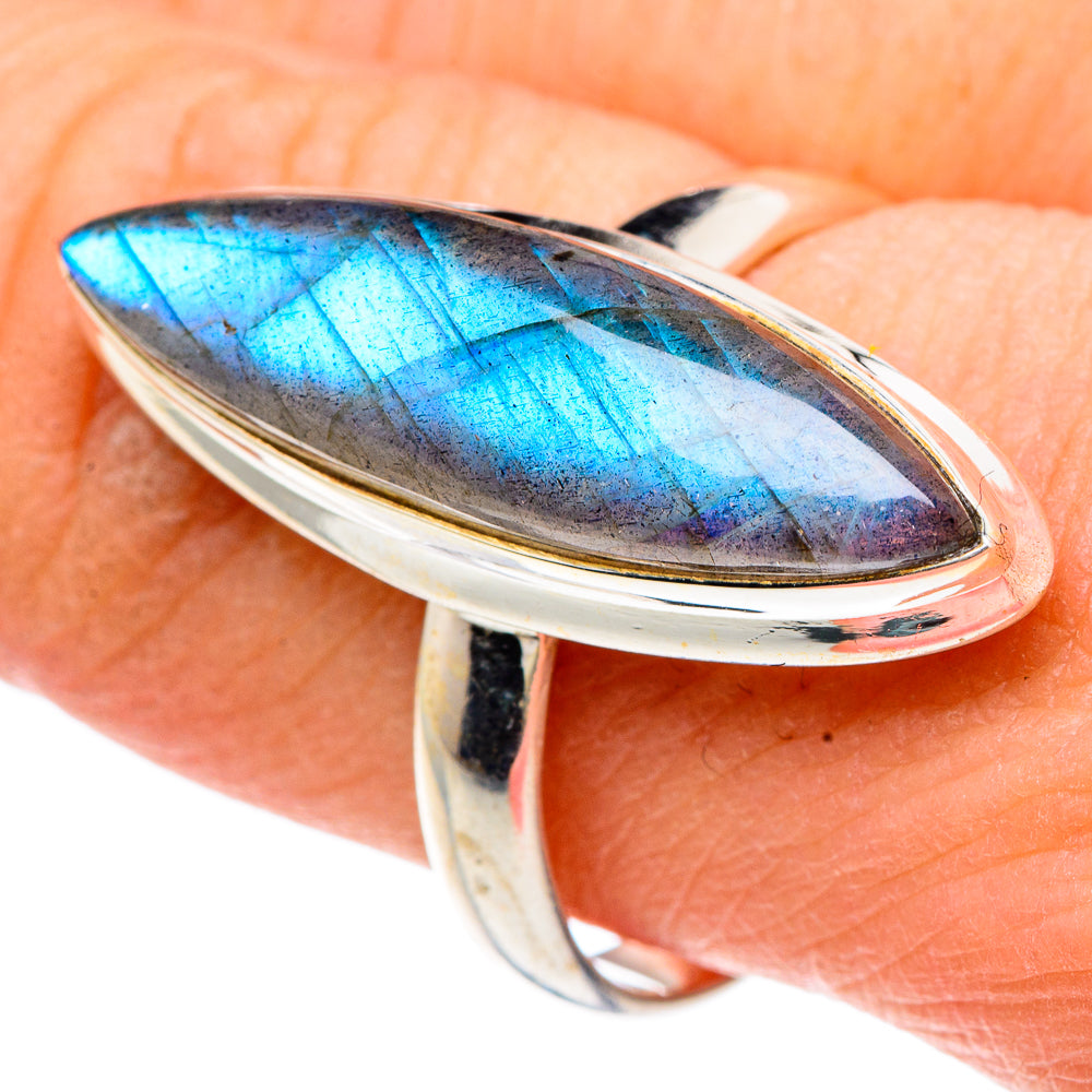 Labradorite Rings handcrafted by Anasilvercos - RING91800