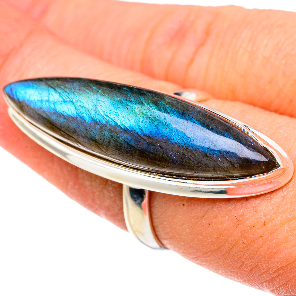Labradorite Rings handcrafted by Anasilvercos - RING91805