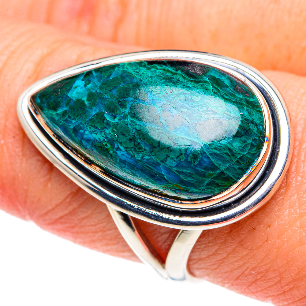 Shattuckite Rings handcrafted by Anasilvercos - RING91815
