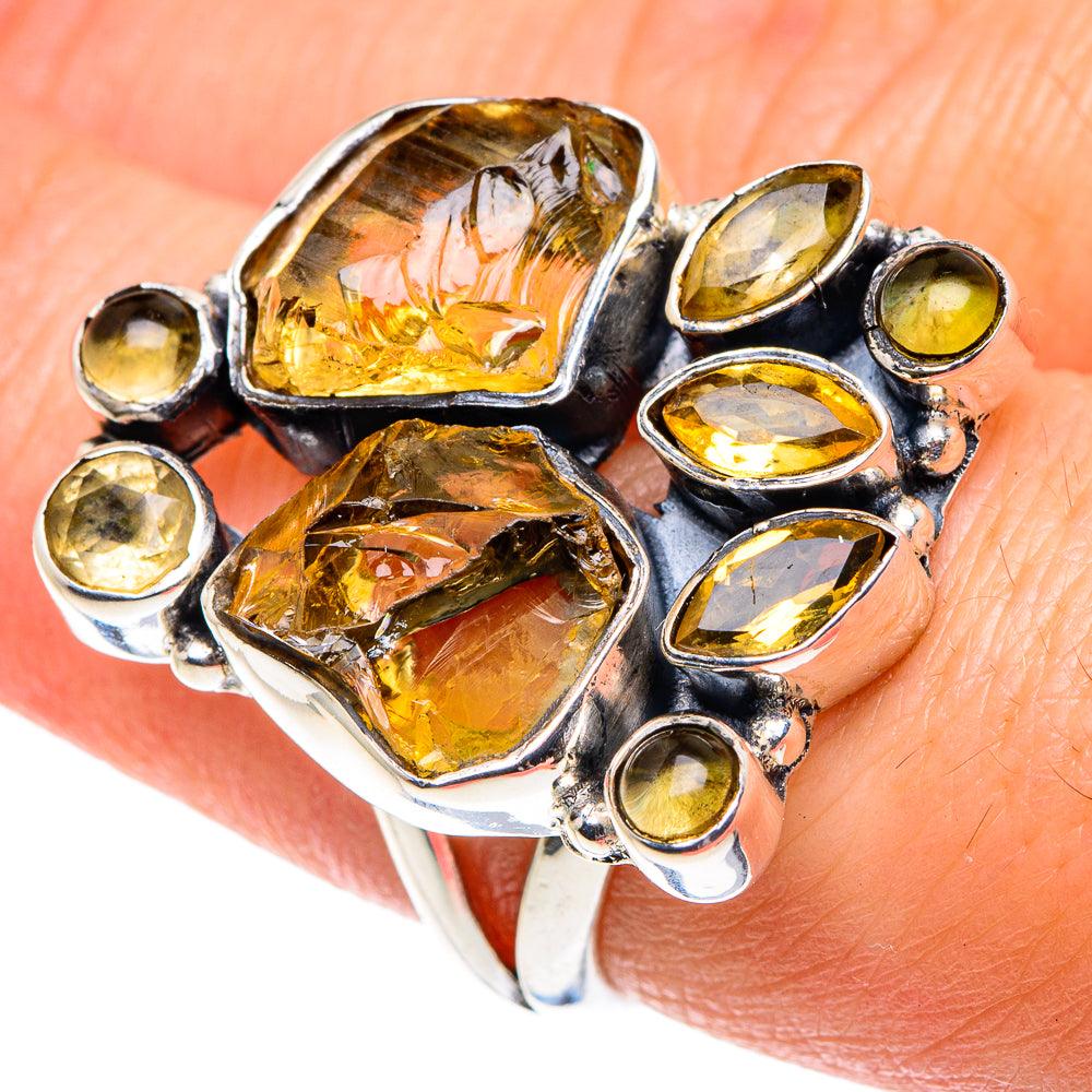 Citrine Rings handcrafted by Anasilvercos - RING91820