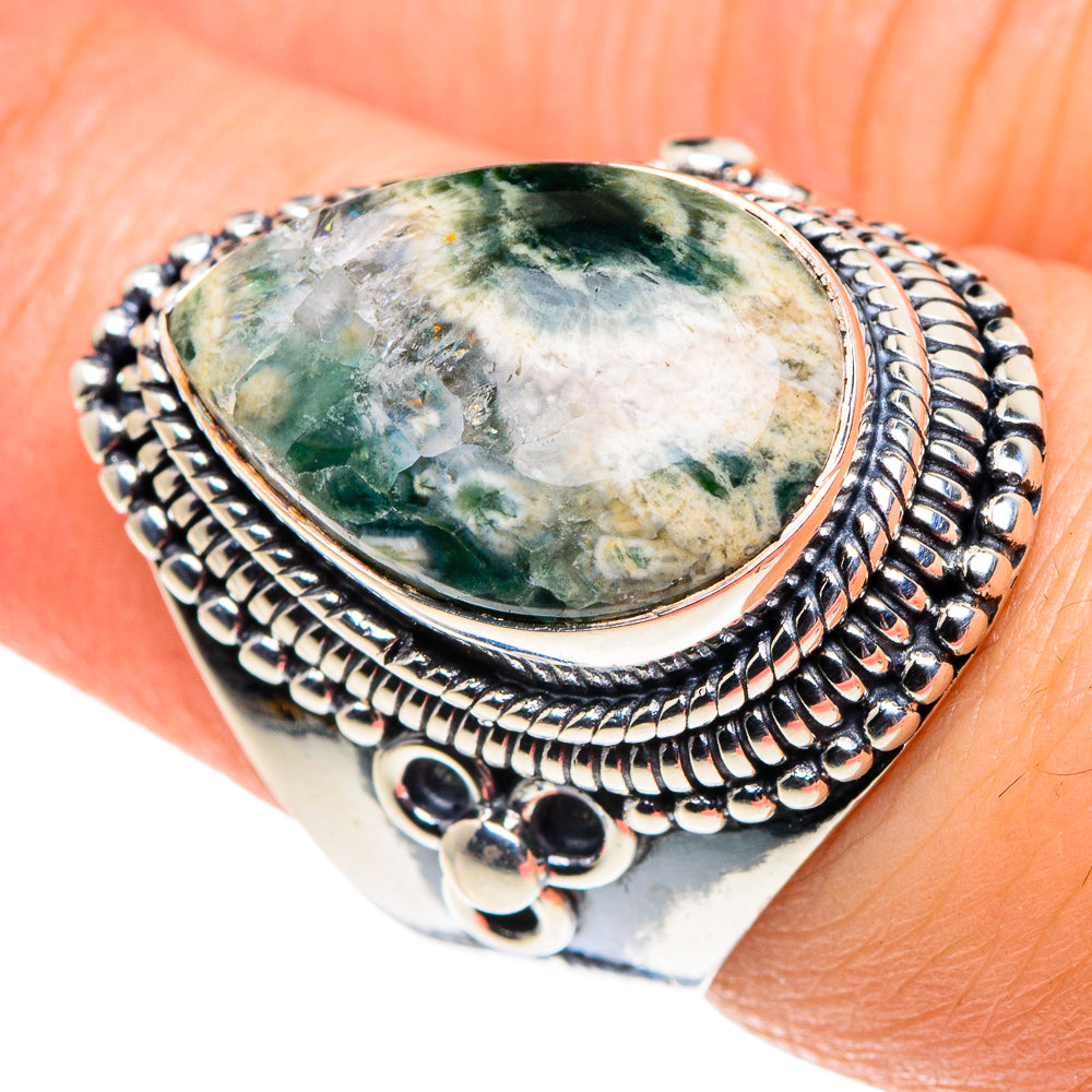 Ocean Jasper Rings handcrafted by Anasilvercos - RING91846