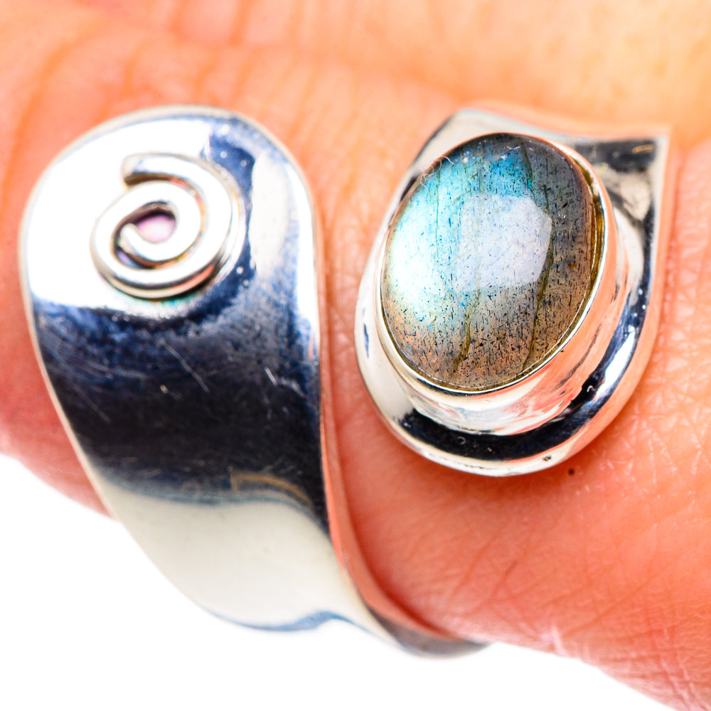 Labradorite Rings handcrafted by Anasilvercos - RING91863