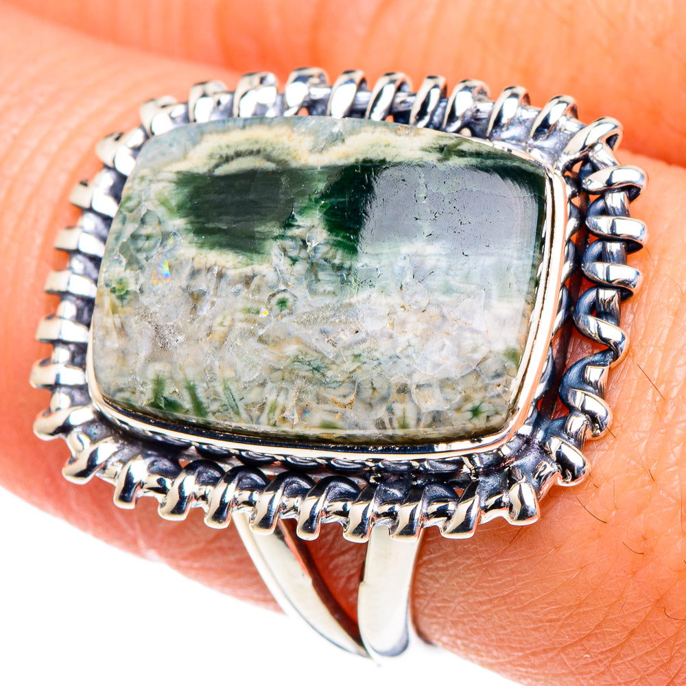 Ocean Jasper Rings handcrafted by Anasilvercos - RING91871
