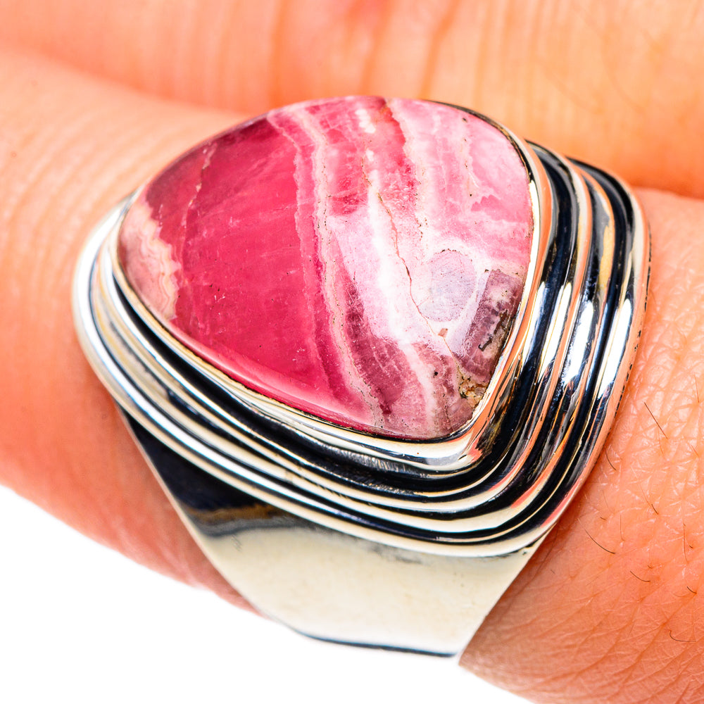 Rhodochrosite Rings handcrafted by Anasilvercos - RING91900