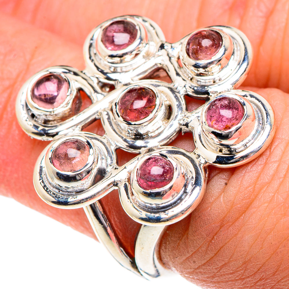 Pink Tourmaline Rings handcrafted by Anasilvercos - RING91971