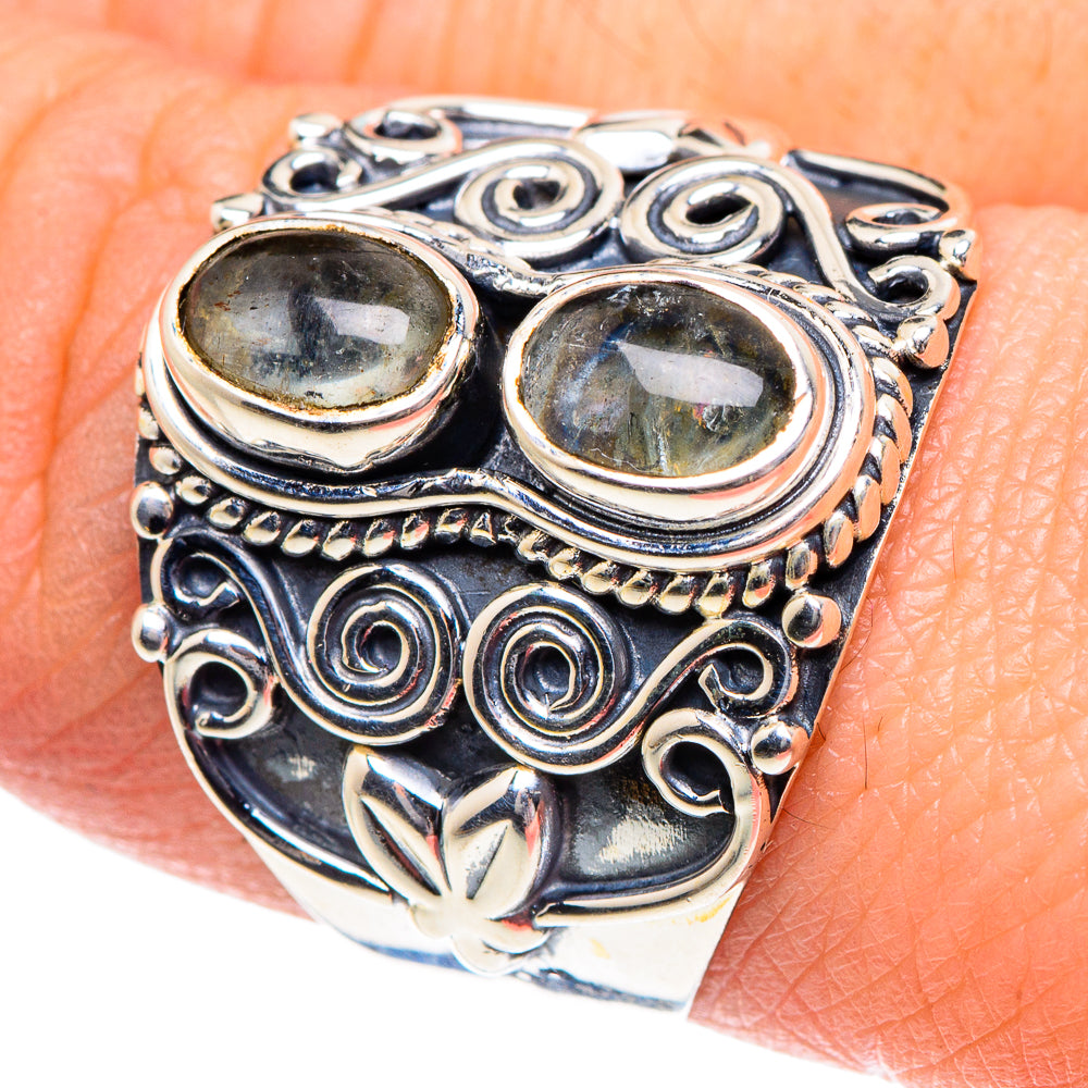 Aquamarine Rings handcrafted by Anasilvercos - RING91978