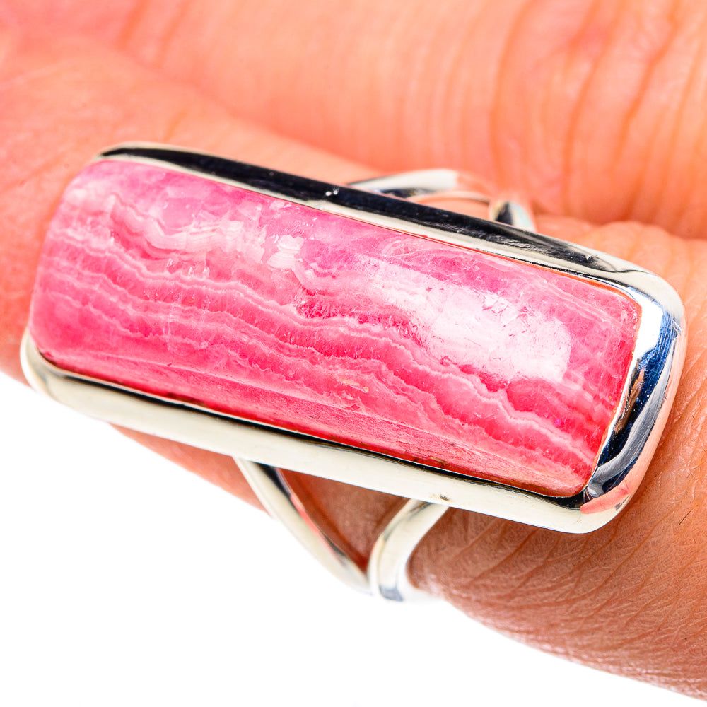 Rhodochrosite Rings handcrafted by Anasilvercos - RING92027