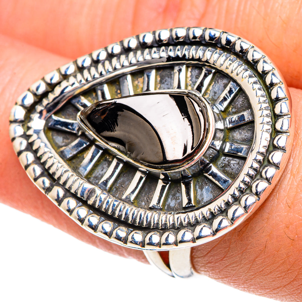 Shungite Rings handcrafted by Anasilvercos - RING92033