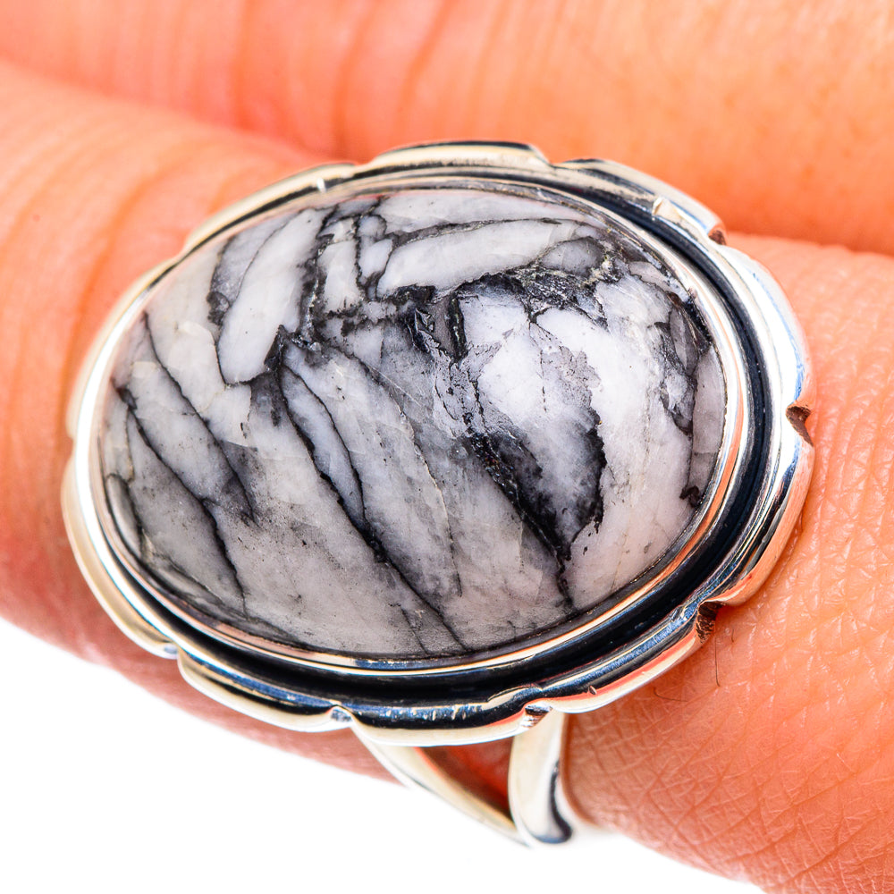 Pinolith Jasper Rings handcrafted by Anasilvercos - RING92041