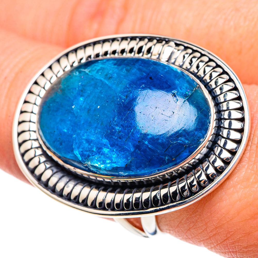 Apatite Rings handcrafted by Anasilvercos - RING92048