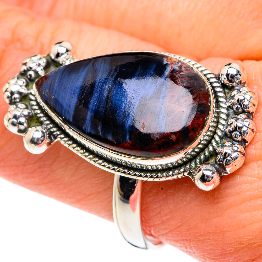 Pietersite Rings handcrafted by Anasilvercos - RING92066