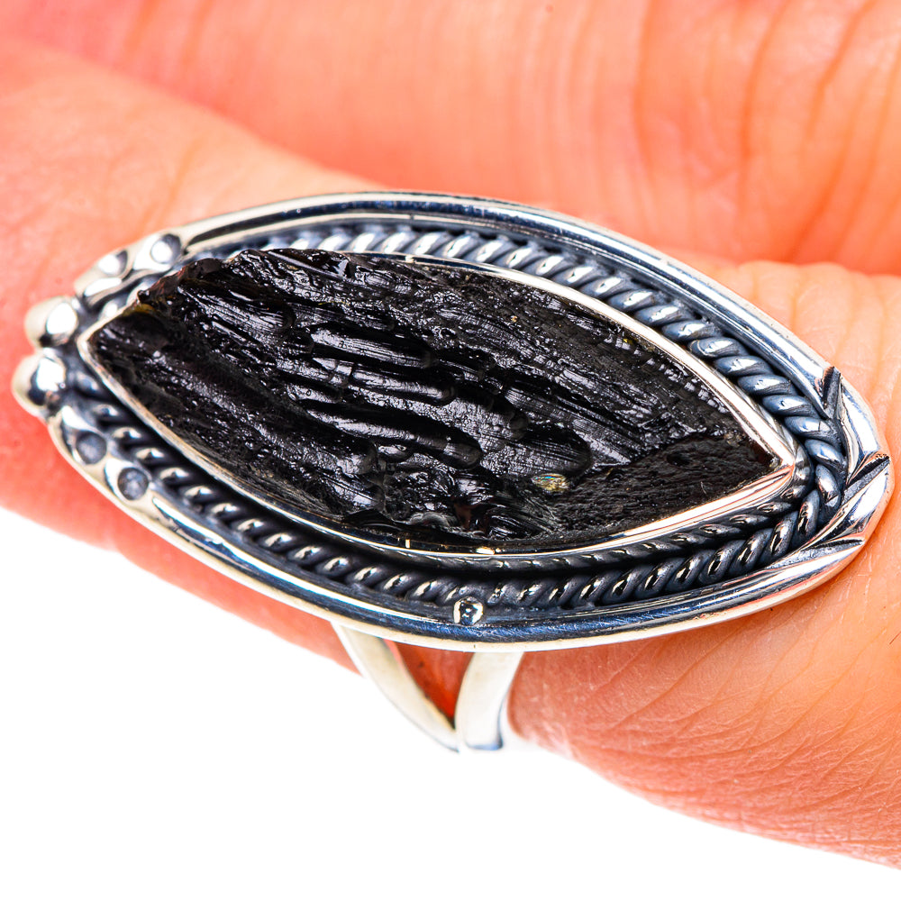 Tektite Rings handcrafted by Anasilvercos - RING92069