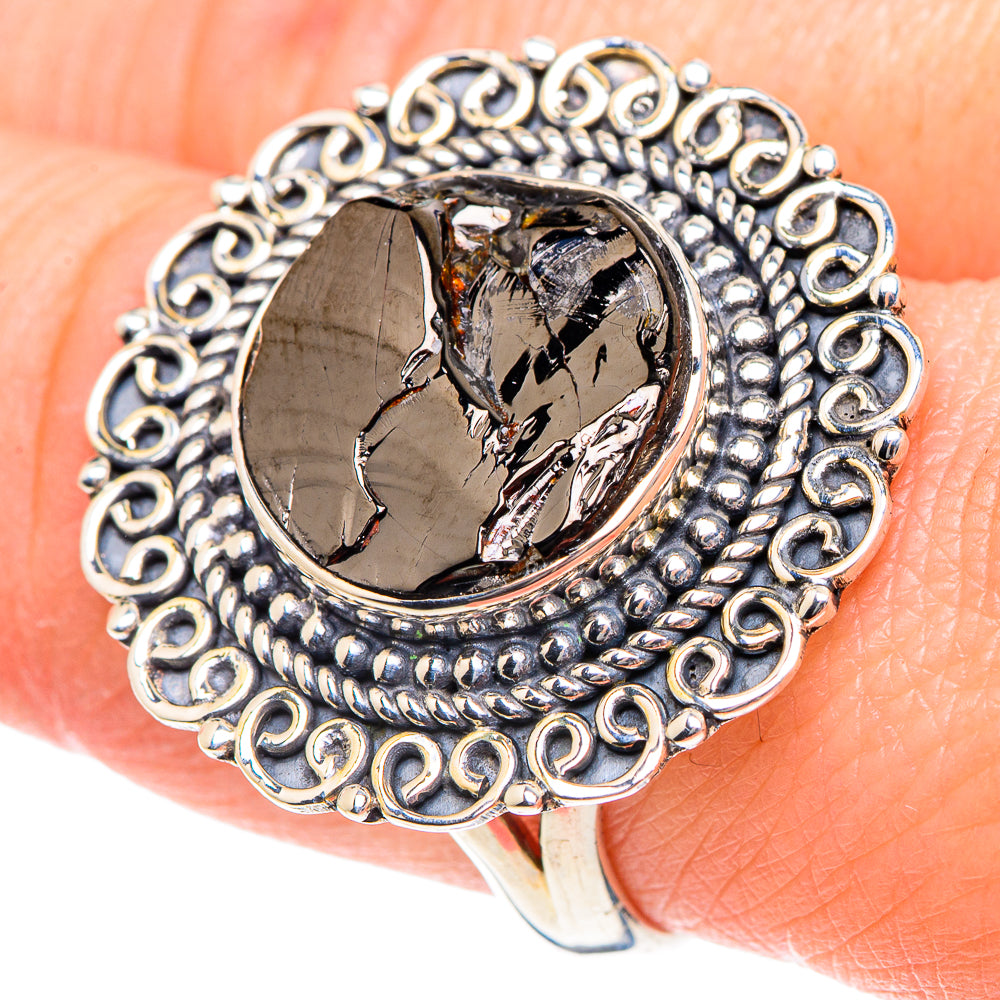 Shungite Rings handcrafted by Anasilvercos - RING92092