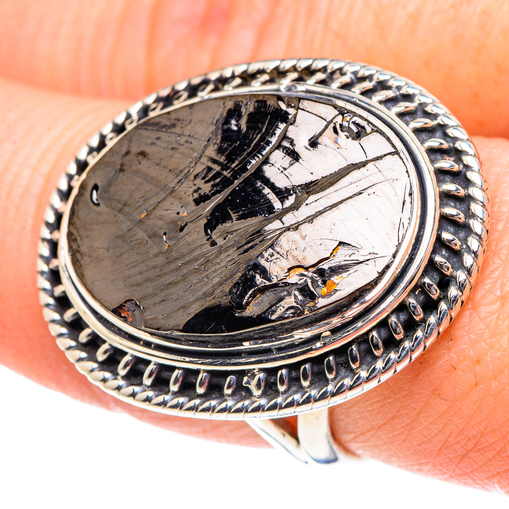Shungite Rings handcrafted by Anasilvercos - RING92112