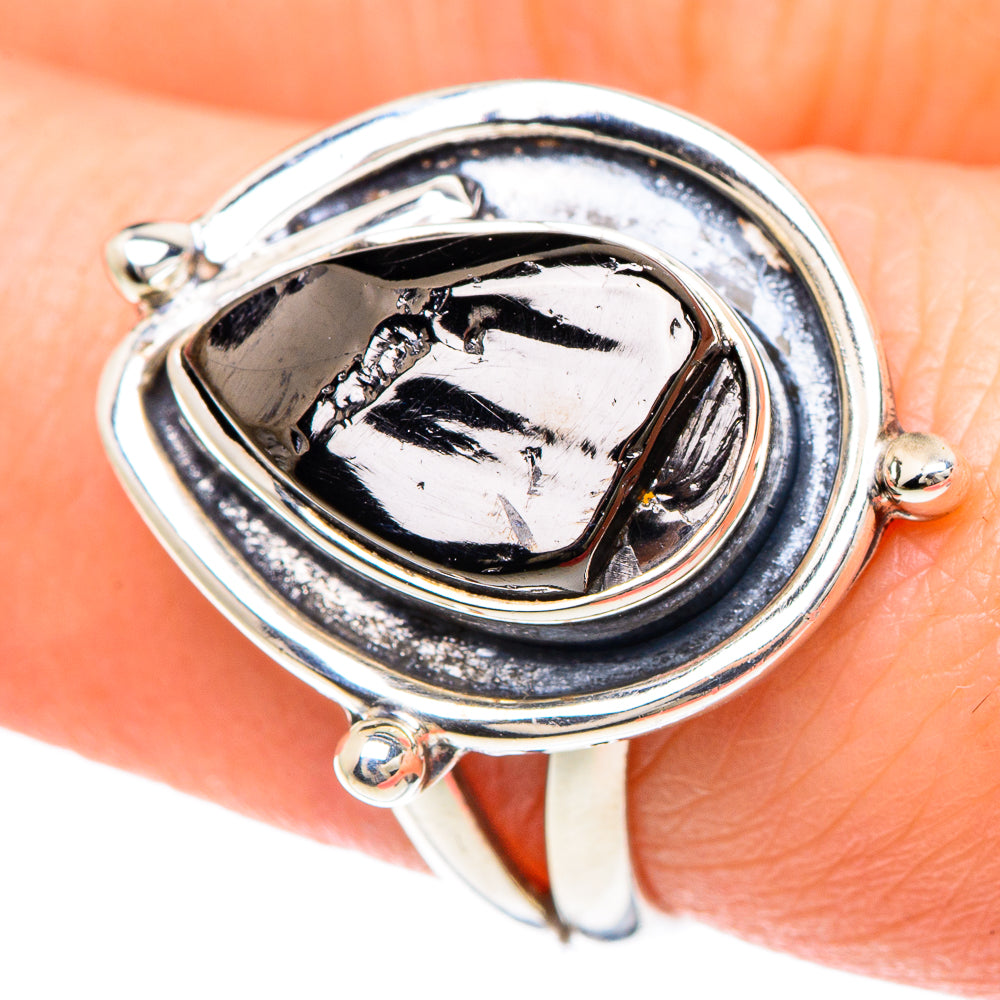 Shungite Rings handcrafted by Anasilvercos - RING92141